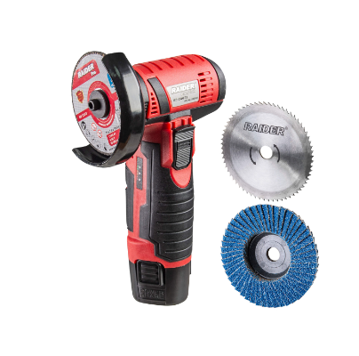 Акумулаторен ъглошлайф Raider RD-CAG72, 12 V, 2 Ah, 75 мм, с батерия и зарядно Акумулаторен ъглошлайф Raider RD-CAG72, 12 V, 2 Ah, 75 мм, с батерия и зарядно